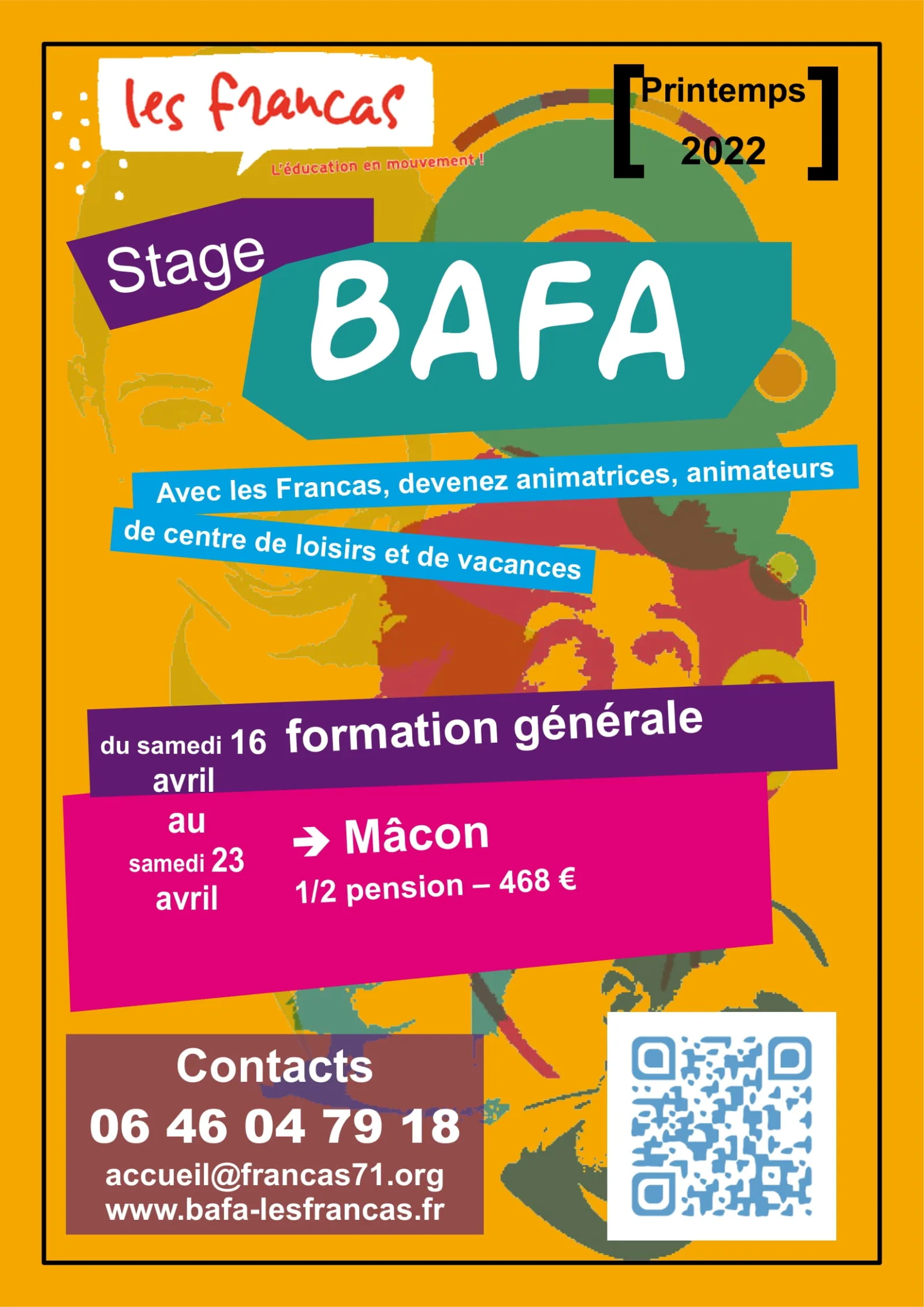 Les Francas organisent un deuxième stage BAFA