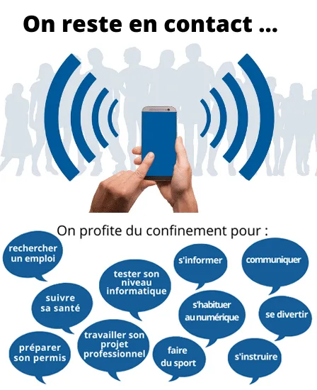 On reste en contact